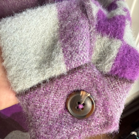 Free People South Bend Cardi Sparkling Grape Combo Small - Picture 8 of 15